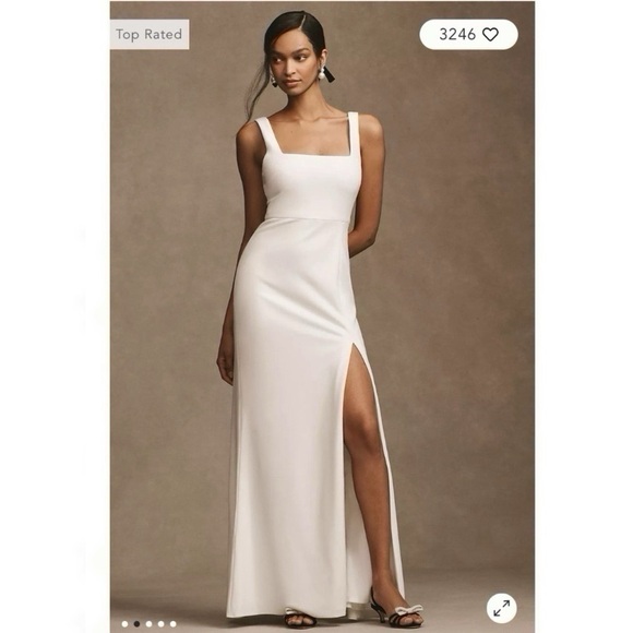 Dress The Population Estella Dress White - Picture 2 of 12